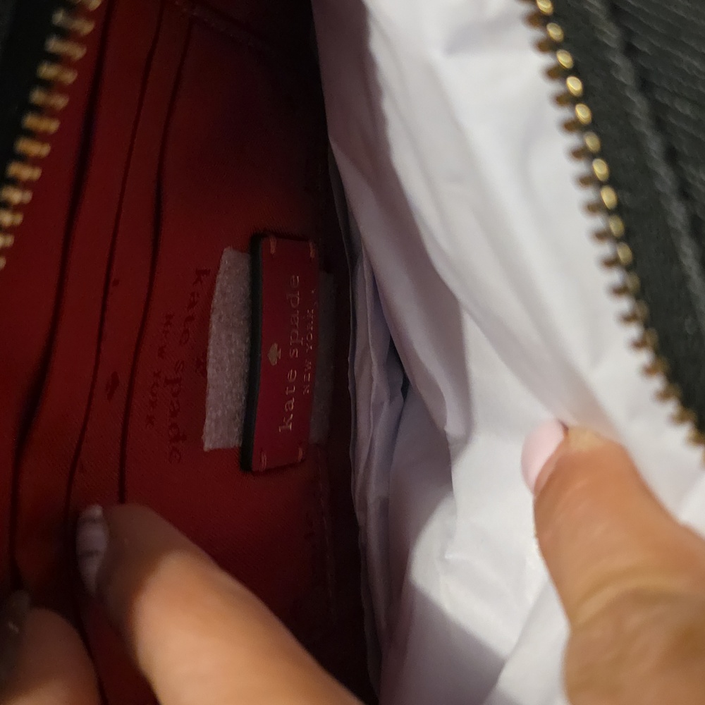 NWT Kate Spade Lip Toss Pochette And Card Holder Wrislet Set - Picture 3 of 6